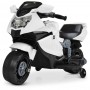 Детский мотоцикл M 4160-1: 25W, 6V4Ah, 3 км/ч - БЕЛЫЙ