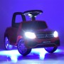 Детский электромобиль Mercedes M 4065 EBLR-3(2): 2.4G, 30W, 3,5 км/ч, EVA-колеса, кожа - КРАСНЫЙ