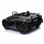 Детский электромобиль Lamborghini M 3903 EBLR-2: 2.4G, EVA, 90W, кожа - ЧЕРНЫЙ