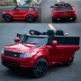 Детский электромобиль Range Rover FL 1638: 7 км/ч, кожа, EVA, 2.4G - BORDO PAINT