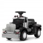 Детская машина-толокар M 4110-2: родительская  ручка, 18W, 6V4 5AH - ЧЕРНЫЙ
