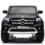 Детский электромобиль M 3996(MP4) EBLR-2 (Mercedes): 140W, 8 км/ч, EVA, кожа - ЧЕРНЫЙ