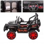 Детский электромобиль Jeep M 3237 EBLR-2-3: 12V 14A, 4x4, 8 км/ч, EVA, Кожа, 2.4G - FIRE