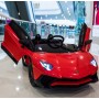 Детский электромобиль Lamborghini M 3903 EBLR-3: 2.4G, EVA, 90W, кожа - КРАСНЫЙ