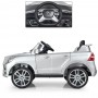 Детский электромобиль M 3568 EBLRS-11 (Mercedes ML 350): 70W, 6 км/ч, EVA, кожа - SILVER PAINT