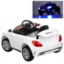 Детский электромобиль M 2772 EBLR-1: 2.4G, EVA, 7 км/ч, кожа - БЕЛЫЙ