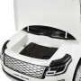 Детский электромобиль джип Land Rover M 4175 EBLR-1: 4x35W, 2.4G, EVA, 7 км/ч, кожа- БЕЛЫЙ