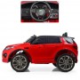 Детский электромобиль Land Rover M 3908 EBLR-3: 7 км/ч, кожа, EVA, 2.4G - КРАСНЫЙ