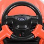 Детская машина-толокар 2в1 M 3575 EL-7 (FORD F150): 6V, родительская  ручка, EVA-колеса - ОРАНЖЕВЫЙ