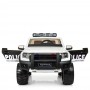 Детский электромобиль M 4173 EBLR-1 POLICE: 4х12V, EVA, 2.4G, 5 км/ч, кожа - БЕЛЫЙ