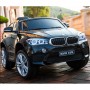 Детский электромобиль BMW X6M JJ 2199 EBLR-2: 70W, 7 км/ч, 2.4G. EVA-колеса, Кожа - ЧЕРНЫЙ