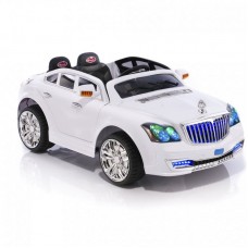 Детский электромобиль MAYBAСH VIP 8198: 12V, 2 мотора, пульт, MP3: WHITE