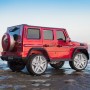 Детский электромобиль M 3567 EBLRS-3 (Mercedes G65 VIP): 70W, 7 км/ч, EVA, кожа - BORDO PAINT