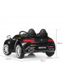 Детский электромобиль Mercedes M 4158 EBLR-2: 6 км/ч, кожа, EVA, 2.4G - ЧЕРНЫЙ