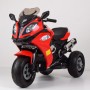 Детский мотоцикл BMW M 3913 EL-3: 70W, EVA, кожа, USB/MP3 - КРАСНЫЙ