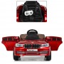 Детский электромобиль BMW M 3271 EBLRS-3: 2.4G. EVA-колеса, 60W, кожа - КРАСНЫЙ (ПОКРАСКА)