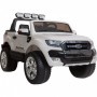 Детский электромобиль Ford Ranger M 3573 EBLR-1: 140W, 12V 14А, EVA, 2.4G, кожа - БЕЛЫЙ