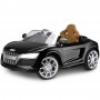 Детский электромобиль AUDI R8 KD100: 12V, 7 км/ч, МЯГКОЕ СИДЕНИЕ, EVA-КОЛЕСА - BLACK