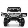 Детский электромобиль M 4133 EBLR-1: 8 км/ч, 4x4, 140W, 2.4G, EVA, кожа - БЕЛЫЙ