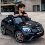 Детский электромобиль Mercedes GLC63S COUPE (QS568): 7 км/ч, 70W, EVA, кожа -  ЧЕРНЫЙ