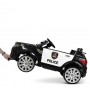 Детский электромобиль Land Rover POLICE M 2775 EBLR-1-2: EVA-колеса - ЧЕРНО-БЕЛЫЙ