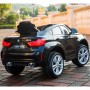 Детский электромобиль BMW X6M JJ 2199 EBLR-2: 70W, 7 км/ч, 2.4G. EVA-колеса, Кожа - ЧЕРНЫЙ