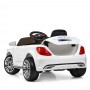 Детский электромобиль Merсedes M 3981 EBLR-1: 3км/ч, 40W, 2.4G, EVA, кожа- БЕЛЫЙ