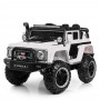 Детский электромобиль M 4150 EBLR-1: 2,4G, 4x18W, 12V10A, EVA, свет капот, багажник кожа - БЕЛЫЙ