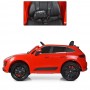 Детский электромобиль Porsche M 4009 EBLR-3: 7 км/ч, кожа, EVA, 2.4G - КРАСНЫЙ