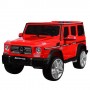 Детский электромобиль M 3567 EBLR-3 (Mercedes G65 VIP): 90W, 8 км/ч, EVA, кожа - КРАСНЫЙ