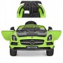 Детский электромобиль Mercedes-Benz M 2760 EBLR-5-2: 2.4G. EVA-колеса, кожа - ЗЕЛЕНЫЙ КАРБОН