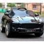 Детский электромобиль PORSCHE MACAN M 3178 EBLR-2: 2.4G. EVA-колеса, 60W, кожа - ЧЕРНЫЙ