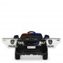 Детский электромобиль Land Rover POLICE M 2775 EBLR-1-2: EVA-колеса - ЧЕРНО-БЕЛЫЙ