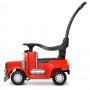 Детская машина-толокар M 4110-3: родительская  ручка, 18W, 6V4 5AH - КРАСНЫЙ