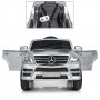 Детский электромобиль M 3568 EBLRS-11 (Mercedes ML 350): 70W, 6 км/ч, EVA, кожа - SILVER PAINT