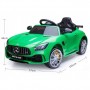 Детский электромобиль M 3904 EBLR-5 (Mercedes AMG GT R): 70W, 6 км/ч, EVA, кожа - ЗЕЛЕНЫЙ