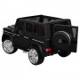Детский электромобиль M 3567 EBLRM-2(4WD) (Mercedes G65 VIP): 90W, 8 км/ч, EVA, кожа - BLACK MAT