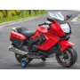 Детский мотоцикл BMW M 3208 EL-3: кожа, EVA-колеса, 12V, 70W, 6 км/ч - КРАСНЫЙ