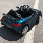 Детский электромобиль Mercedes M 4105 EBLRS-5: 5км/ч, 50W, 2.4G, EVA, кожа- ЗЕЛЕНЫЙ