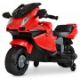Детский мотоцикл M 4082-3: 25W, MP3/USB, - КРАСНЫЙ