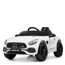 Детский электромобиль M 4062 EBLR-1: 40W, 2.4G, EVA, кожа - БЕЛЫЙ