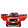 Детский электромобиль Land Rover M 2775 EBLR-3: EVA-колеса, кожа - КРАСНЫЙ