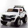 Детский электромобиль Ford Ranger M 3573 EBLR-1: 140W, 12V 14А, EVA, 2.4G, кожа - БЕЛЫЙ