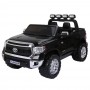 Детский электромобиль TOYOTA Tundra JJ2255 EBLR-2:  12 км/ч, 24V/7A,  EVA-колеса, кожа - ЧЕРНЫЙ
