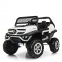 Детский электромобиль M 4133 EBLR-1: 8 км/ч, 4x4, 140W, 2.4G, EVA, кожа - БЕЛЫЙ