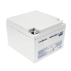 Аккумулятор мультигелевый AGM LogicPower LP-MG 12 - 26 AH SILVER