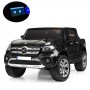 Детский электромобиль M 3996(MP4) EBLR-2 (Mercedes): 140W, 8 км/ч, EVA, кожа - ЧЕРНЫЙ