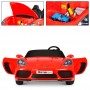Детский легковой электромобиль Porsche Cayman M 4055 ALS-3: 15 км/ч, EVA, USB - КРАСНЫЙ ЛАК