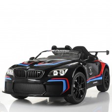 Детский электромобиль M 5405 EBLR-2: 90W, 2.4G, EVA, кожа - ЧЕРНЫЙ