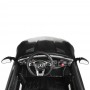 Детский электромобиль Mercedes M 4158 EBLR-2: 6 км/ч, кожа, EVA, 2.4G - ЧЕРНЫЙ